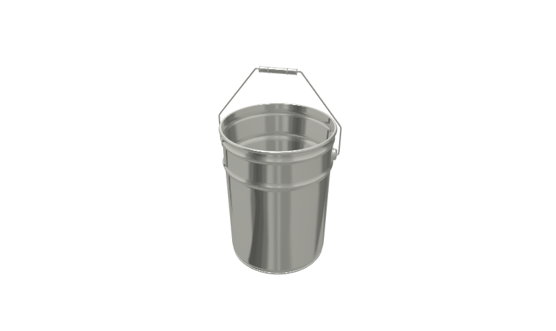 23L Cylindrical Paint & Coating Pail
